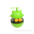 Multicolor Pet Dog Food Dispenser Toy Interactive Tumbler